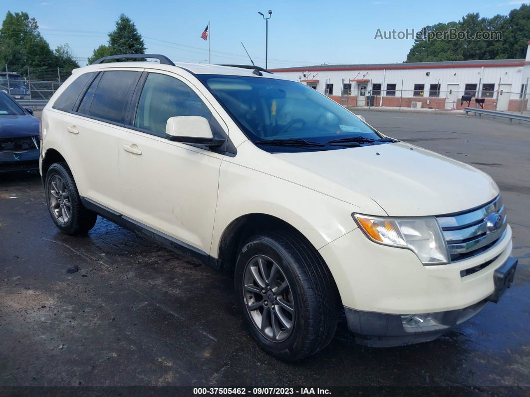 2008 Ford Edge Sel White vin: 2FMDK48C38BB49140