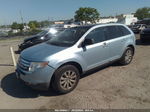 2008 Ford Edge Sel Light Blue vin: 2FMDK48C48BA05919