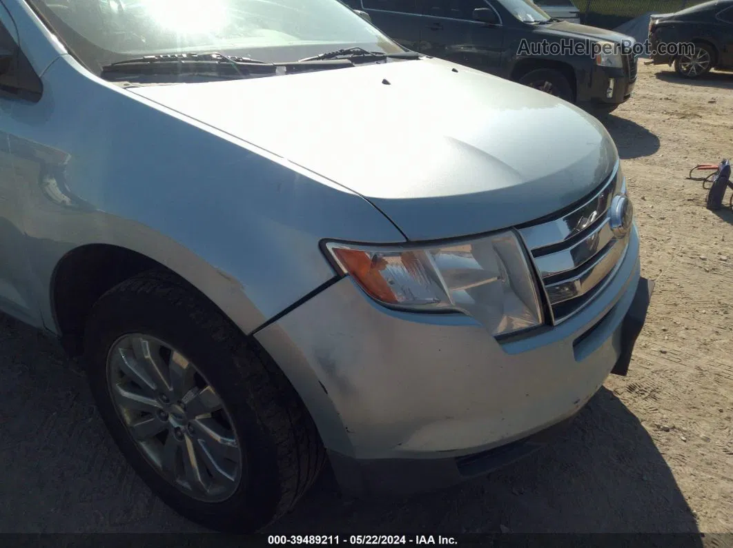 2008 Ford Edge Sel Light Blue vin: 2FMDK48C48BA05919