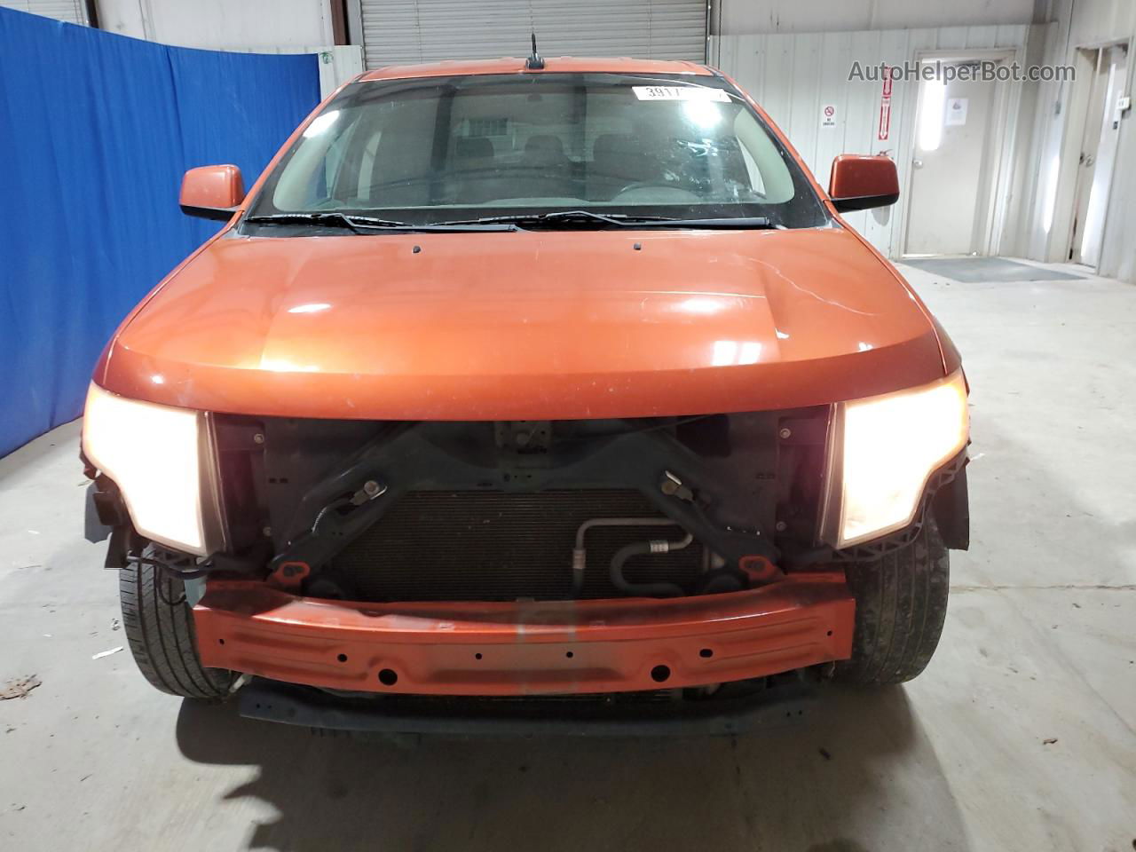 2008 Ford Edge Sel Orange vin: 2FMDK48C48BA42663