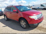 2008 Ford Edge Sel Red vin: 2FMDK48C48BA56529