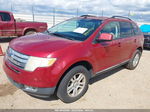 2008 Ford Edge Sel Red vin: 2FMDK48C48BA56529