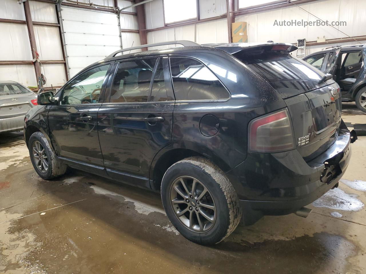 2008 Ford Edge Sel Black vin: 2FMDK48C48BB30015