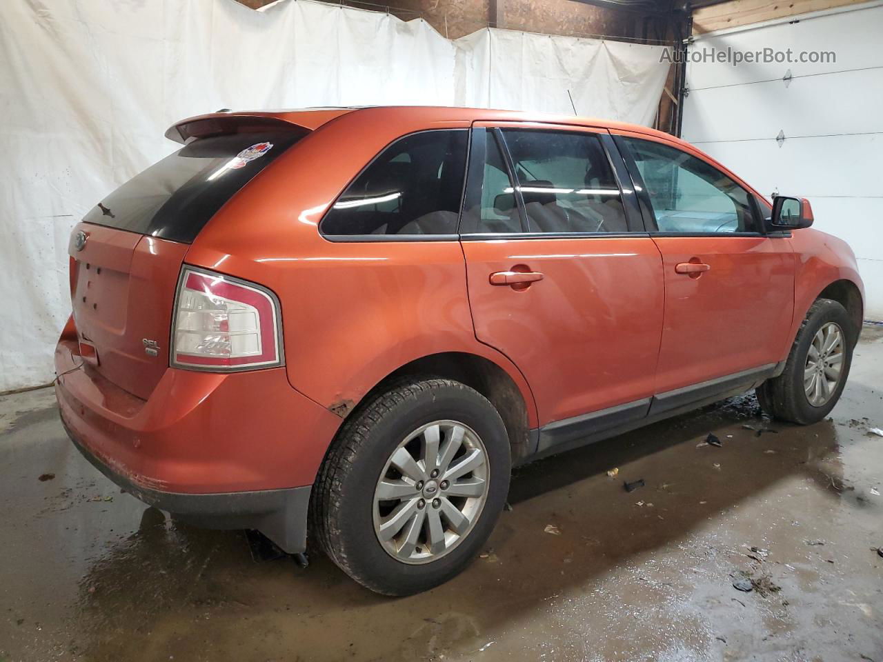 2008 Ford Edge Sel Orange vin: 2FMDK48C58BA21210