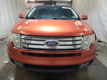 2008 Ford Edge Sel Orange vin: 2FMDK48C58BA21210