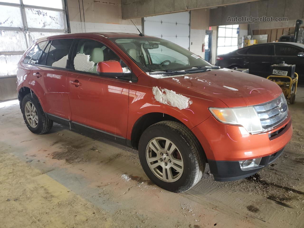 2008 Ford Edge Sel Orange vin: 2FMDK48C58BA59066