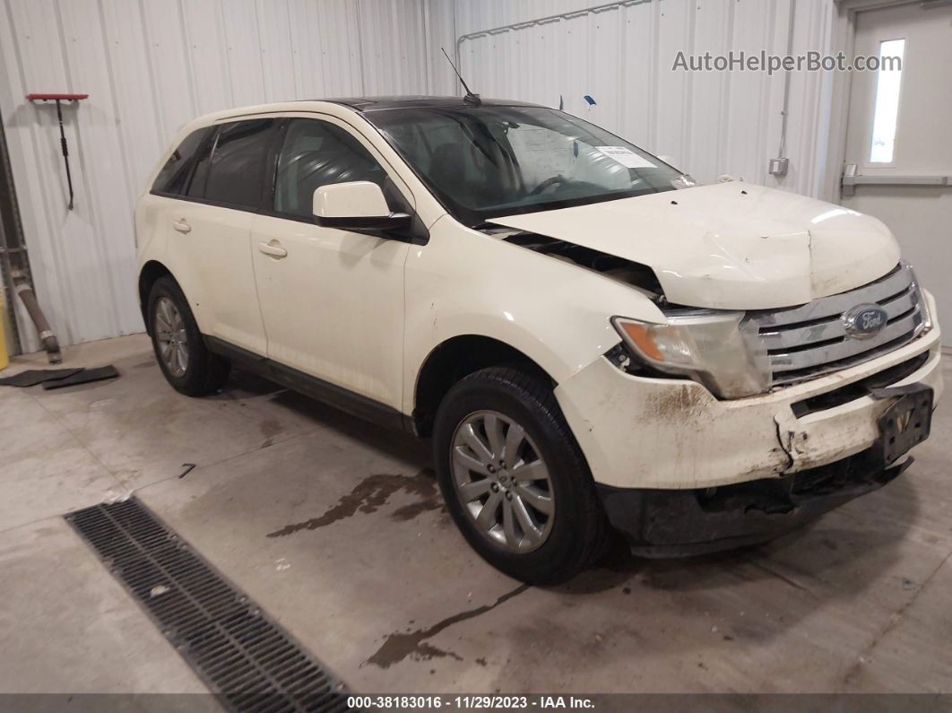 2008 Ford Edge Sel Cream vin: 2FMDK48C68BA01483