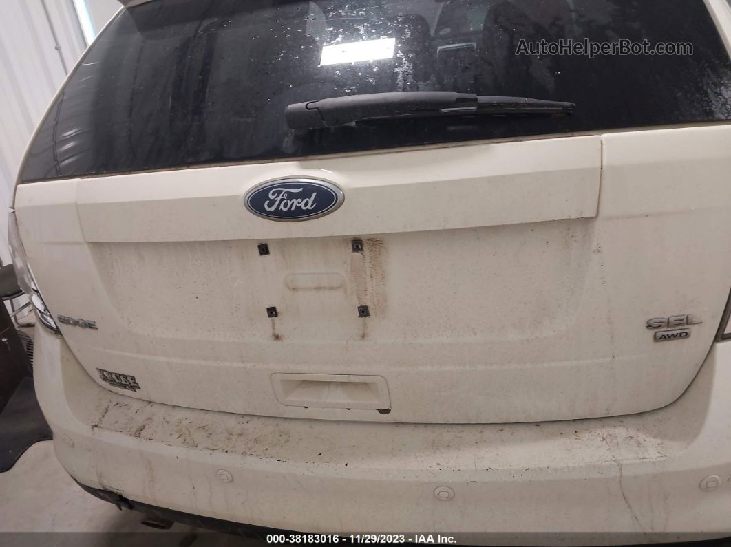 2008 Ford Edge Sel Cream vin: 2FMDK48C68BA01483