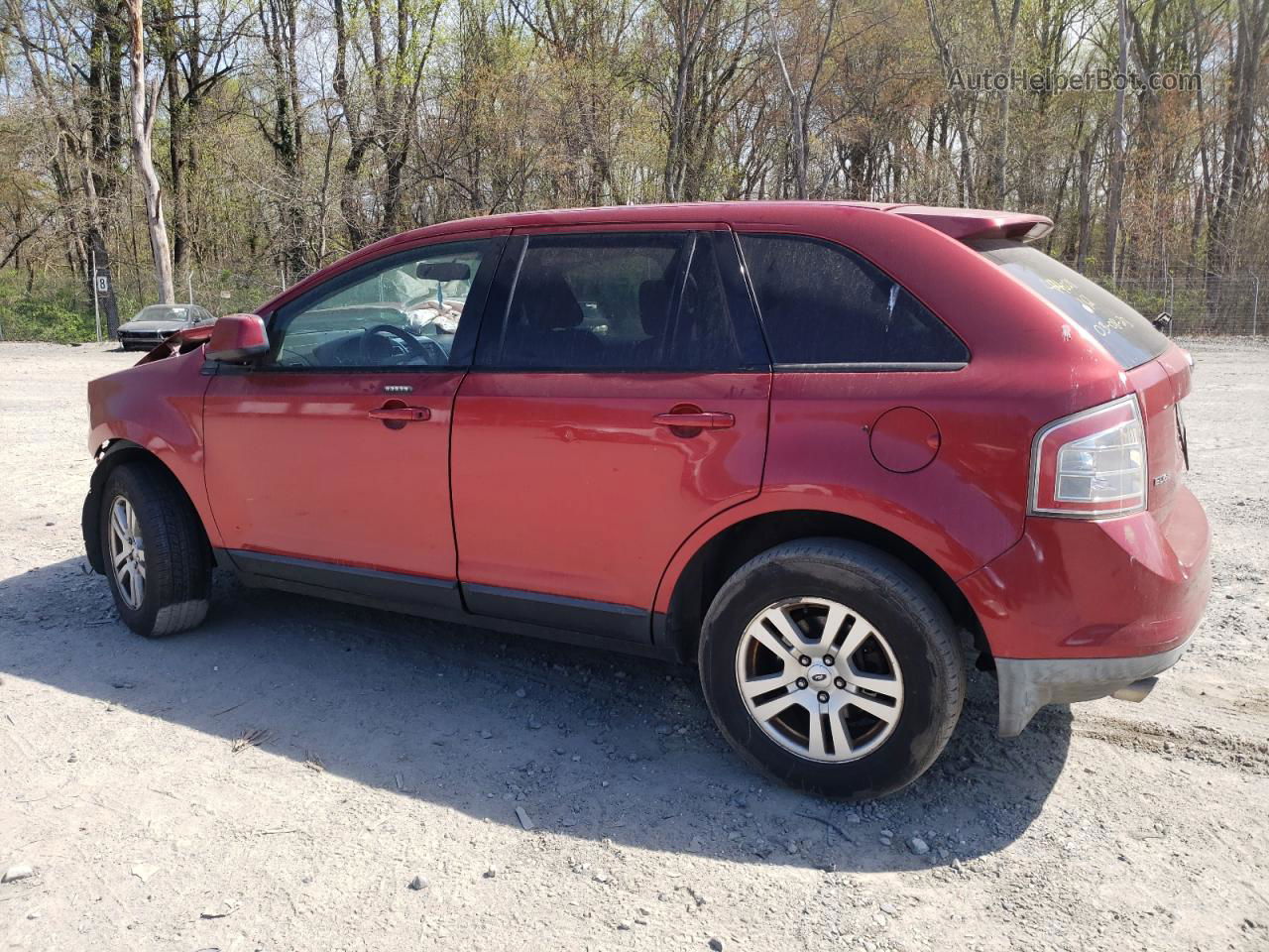 2008 Ford Edge Sel Red vin: 2FMDK48C68BA55446