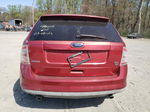 2008 Ford Edge Sel Red vin: 2FMDK48C68BA55446