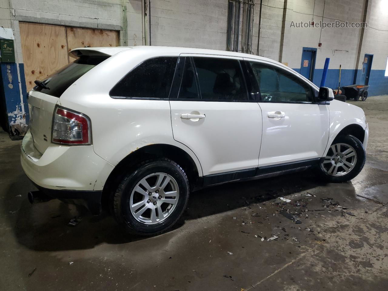 2008 Ford Edge Sel Белый vin: 2FMDK48C68BA73154