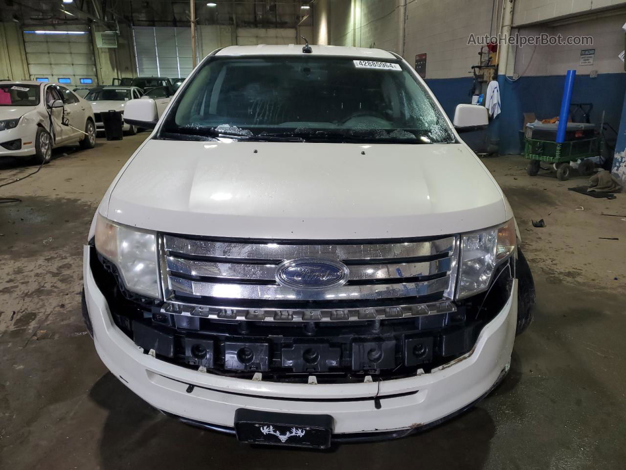 2008 Ford Edge Sel Белый vin: 2FMDK48C68BA73154