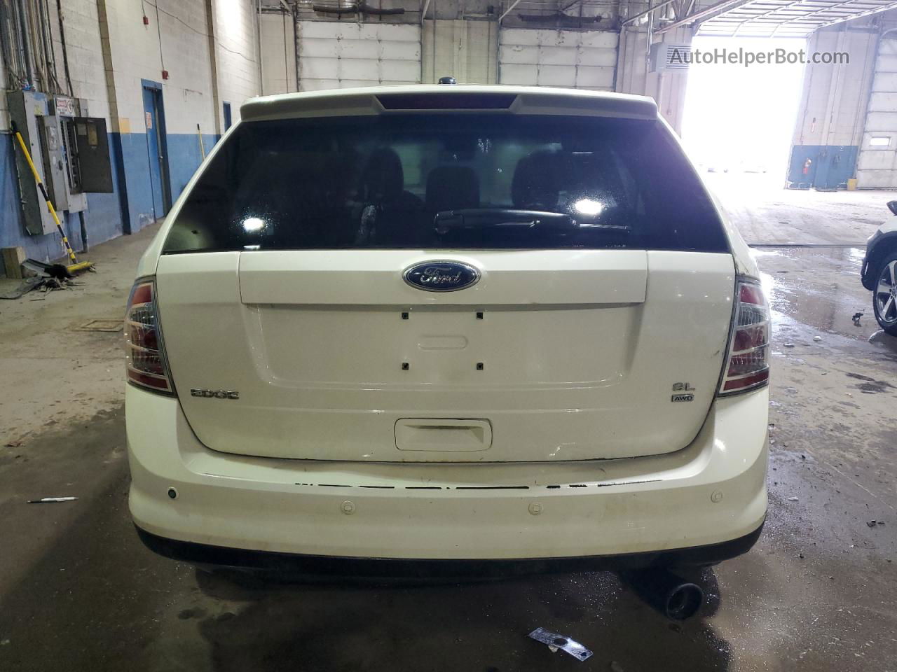 2008 Ford Edge Sel Белый vin: 2FMDK48C68BA73154