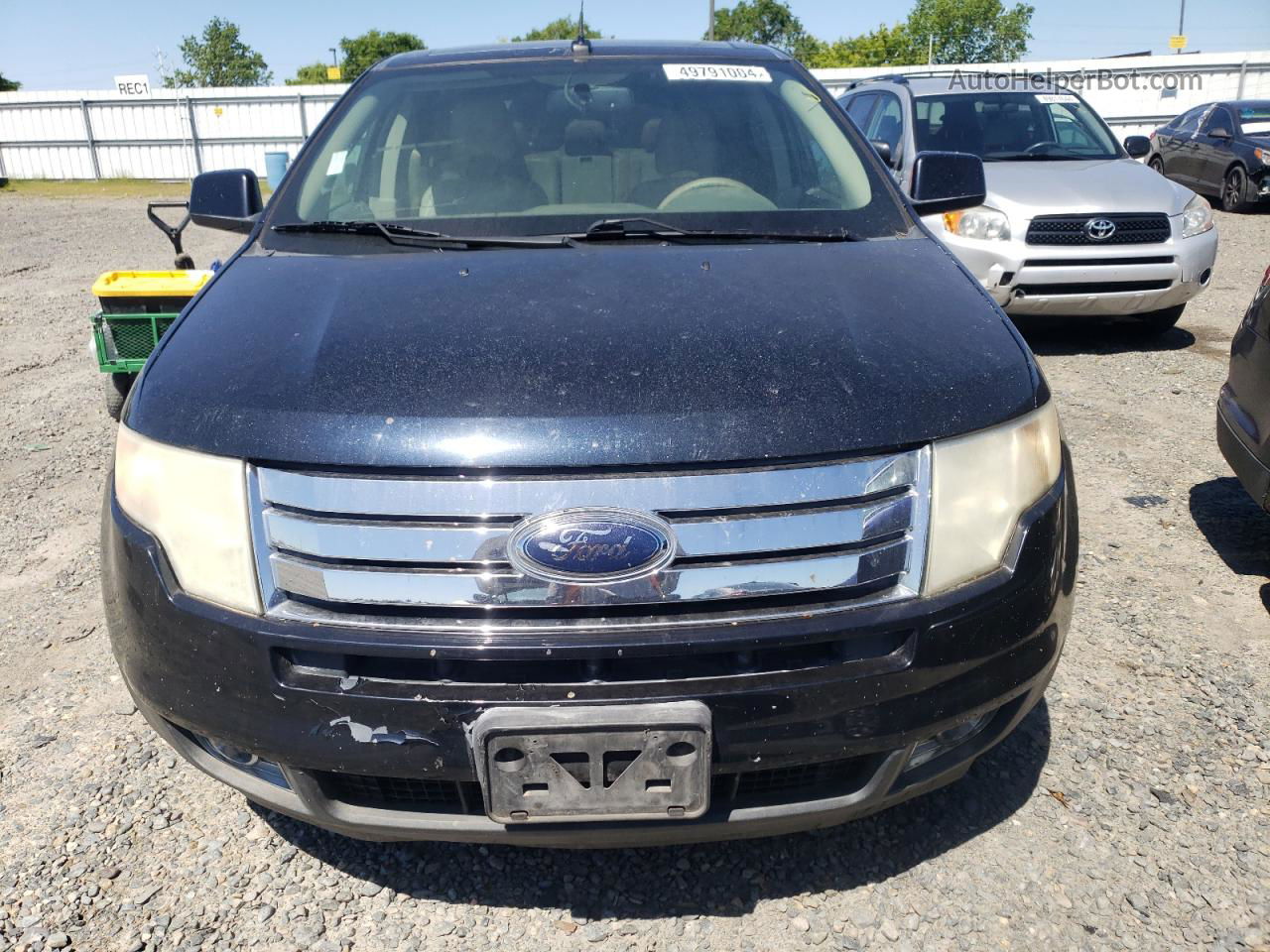 2008 Ford Edge Sel Blue vin: 2FMDK48C68BA75731