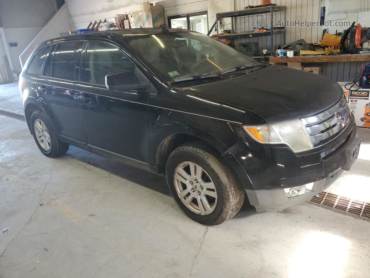 2008 Ford Edge Sel Black vin: 2FMDK48C78BA27008