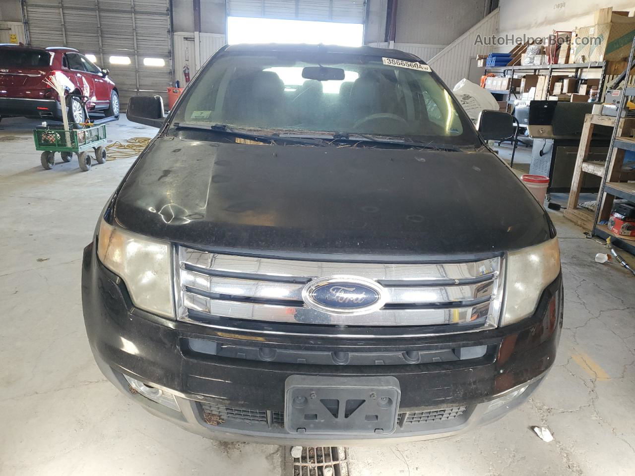 2008 Ford Edge Sel Black vin: 2FMDK48C78BA27008