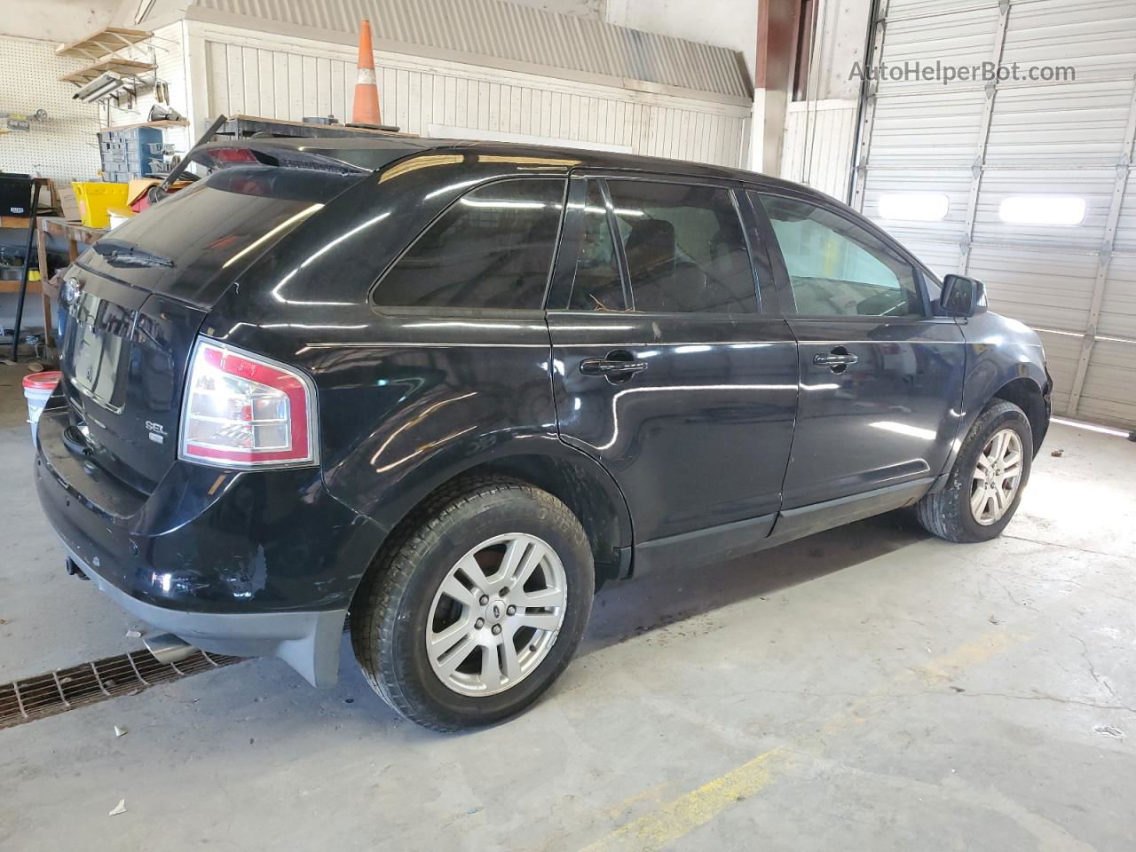 2008 Ford Edge Sel Black vin: 2FMDK48C78BA27008