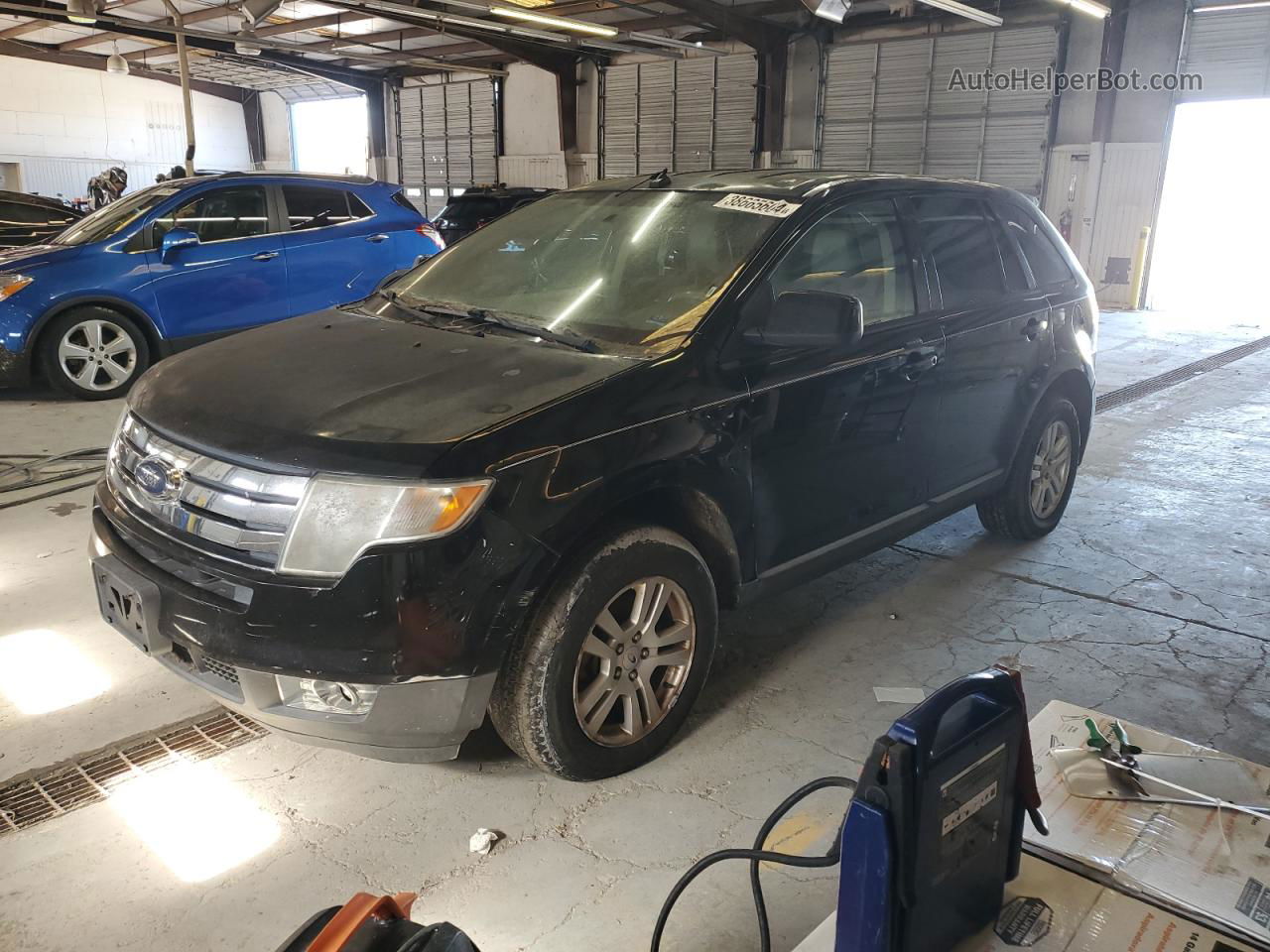 2008 Ford Edge Sel Black vin: 2FMDK48C78BA27008