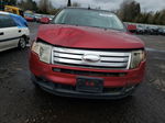 2008 Ford Edge Sel Red vin: 2FMDK48C78BA29700