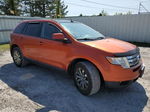 2008 Ford Edge Sel Orange vin: 2FMDK48C78BB20109