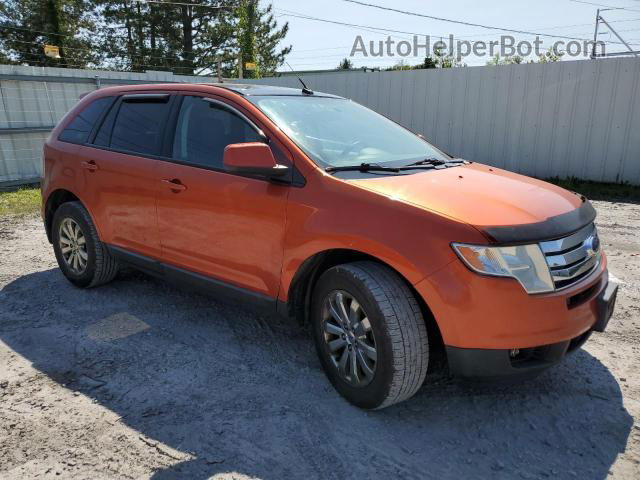 2008 Ford Edge Sel Orange vin: 2FMDK48C78BB20109