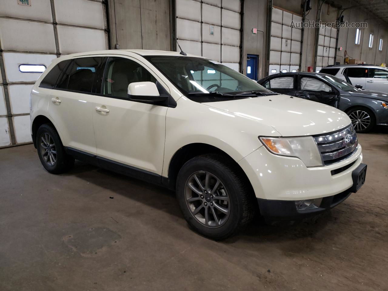 2008 Ford Edge Sel White vin: 2FMDK48C78BB28582