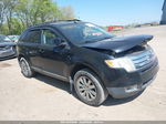 2008 Ford Edge Sel Black vin: 2FMDK48C88BA08273