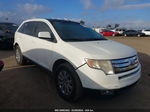 2008 Ford Edge Sel White vin: 2FMDK48C88BA21010