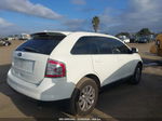 2008 Ford Edge Sel White vin: 2FMDK48C88BA21010