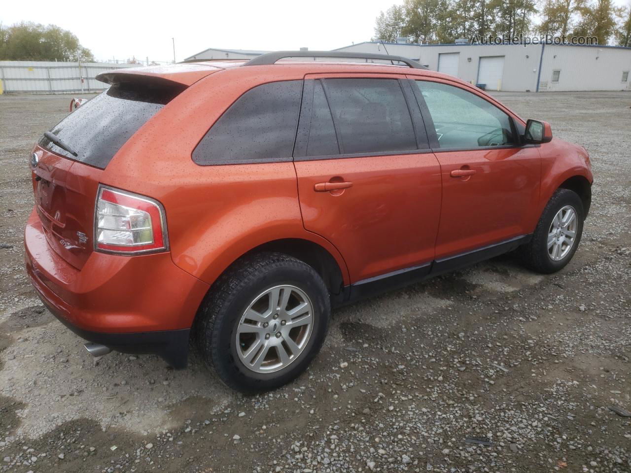 2008 Ford Edge Sel Orange vin: 2FMDK48C88BA63581