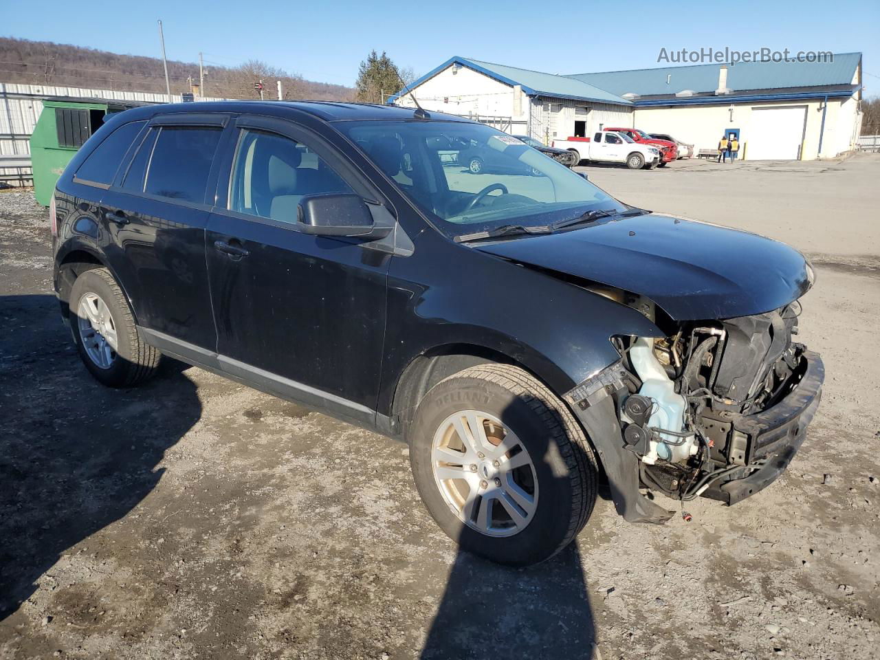 2008 Ford Edge Sel Black vin: 2FMDK48C88BA64584