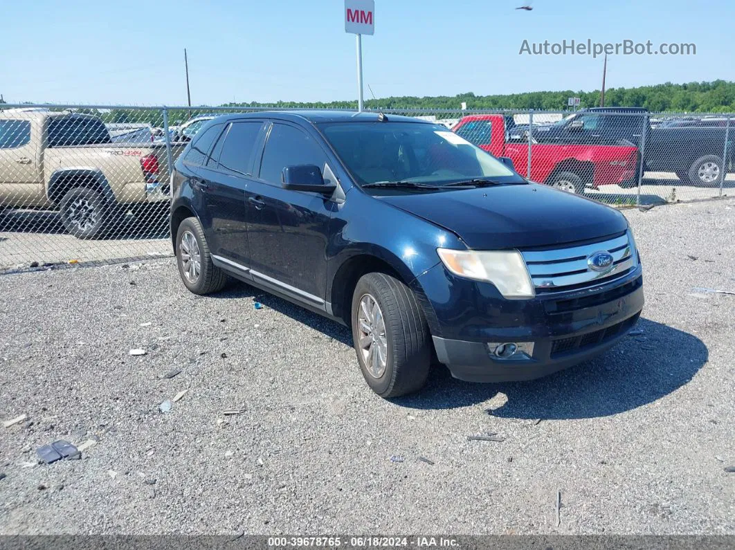 2008 Ford Edge Sel Black vin: 2FMDK48C88BA73401