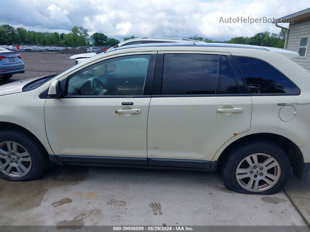 2008 Ford Edge Sel White vin: 2FMDK48C98BA57921