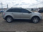 2008 Ford Edge Sel Silver vin: 2FMDK48CX8BA46202