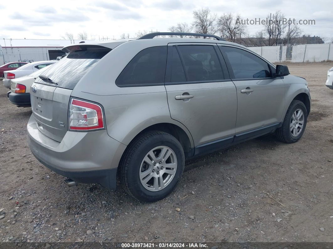 2008 Ford Edge Sel Silver vin: 2FMDK48CX8BA46202