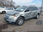 2008 Ford Edge Sel Silver vin: 2FMDK48CX8BA46202