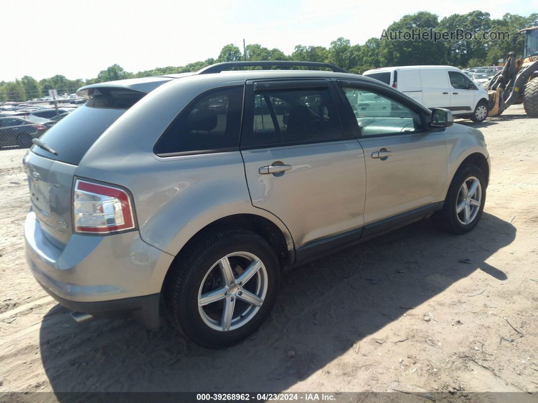 2008 Ford Edge Sel Silver vin: 2FMDK48CX8BA65297