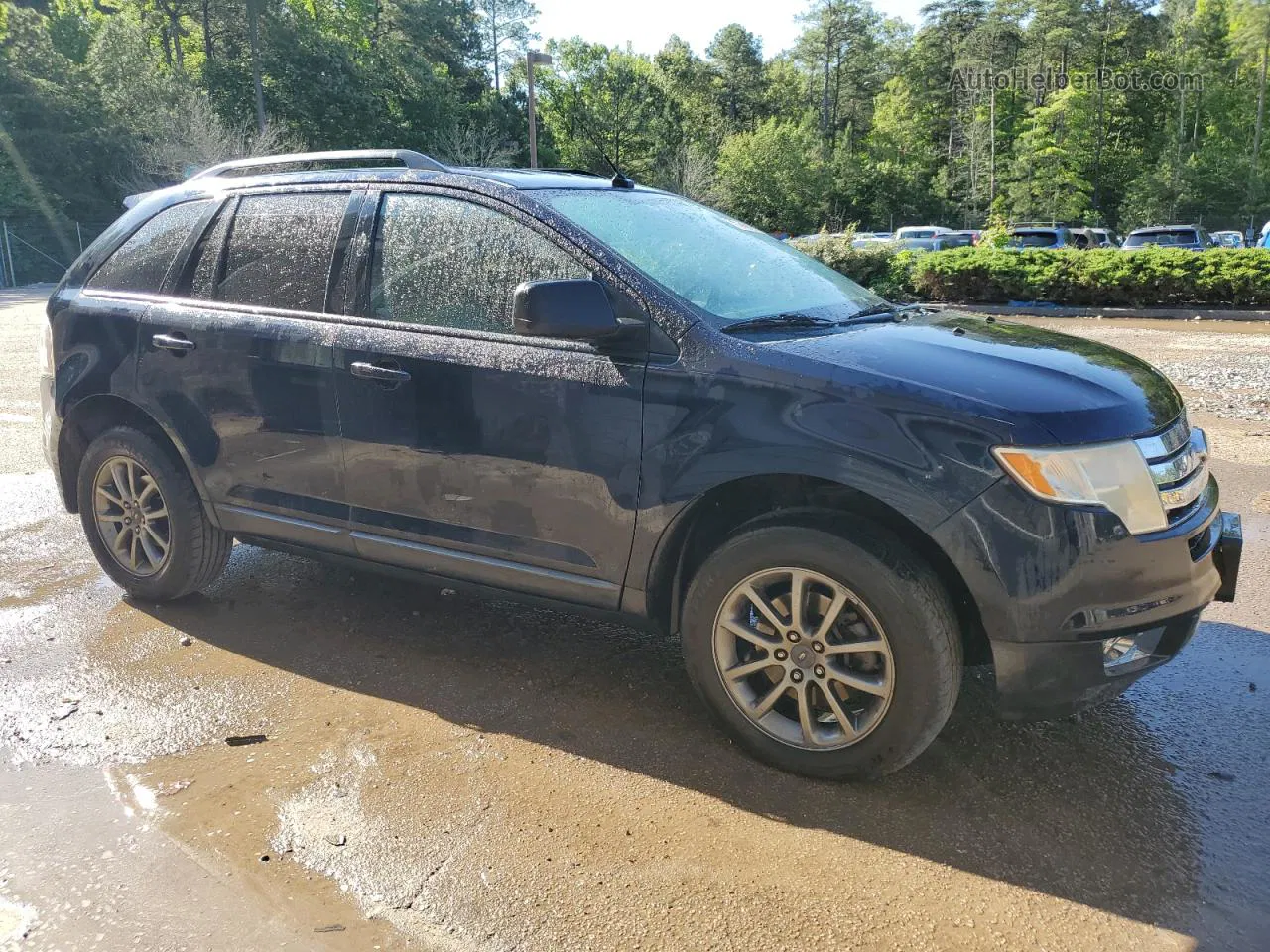 2008 Ford Edge Sel Blue vin: 2FMDK48CX8BB30696