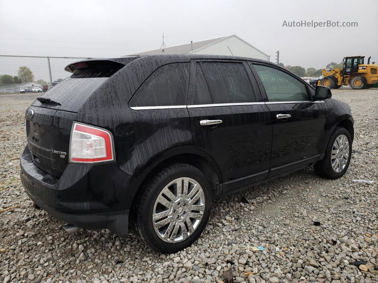 2008 Ford Edge Limited Черный vin: 2FMDK49C08BA42013