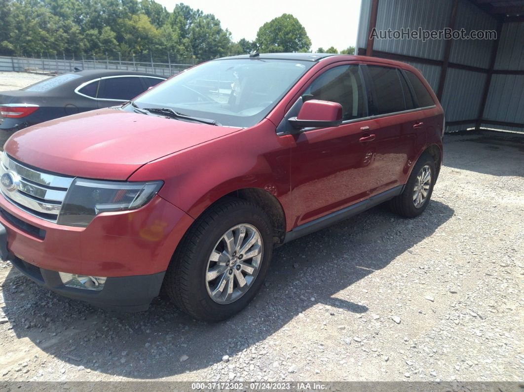 2008 Ford Edge Limited Red vin: 2FMDK49C08BA88554