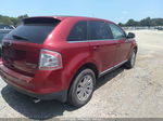 2008 Ford Edge Limited Red vin: 2FMDK49C08BA88554