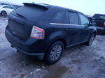 2008 Ford Edge Limited Black vin: 2FMDK49C08BB24078