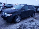 2008 Ford Edge Limited Black vin: 2FMDK49C08BB24078