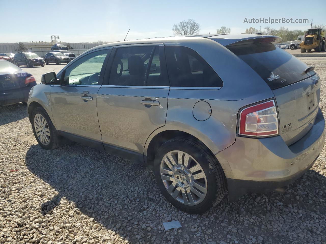 2008 Ford Edge Limited Silver vin: 2FMDK49C18BA60021