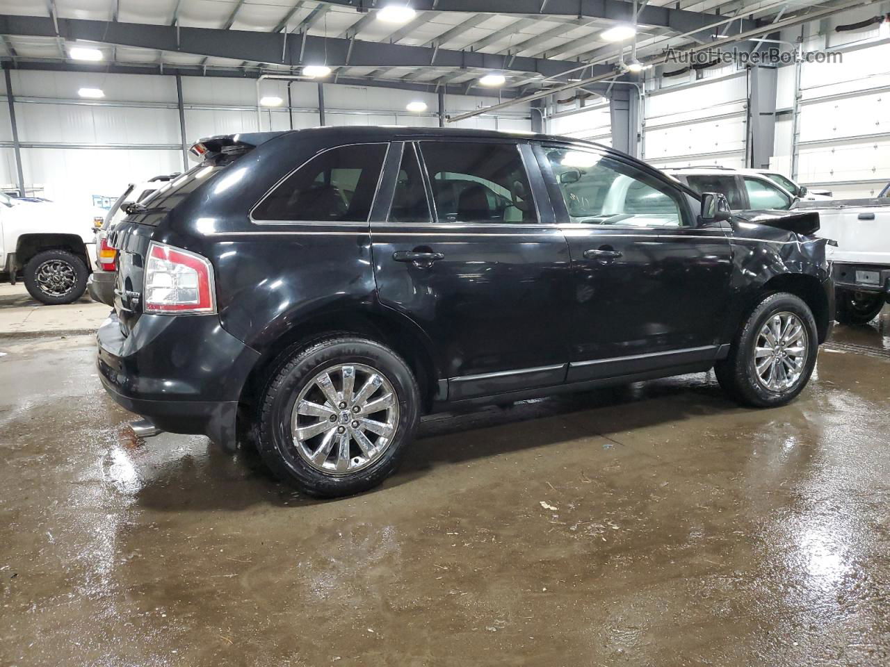 2008 Ford Edge Limited Black vin: 2FMDK49C18BA95867