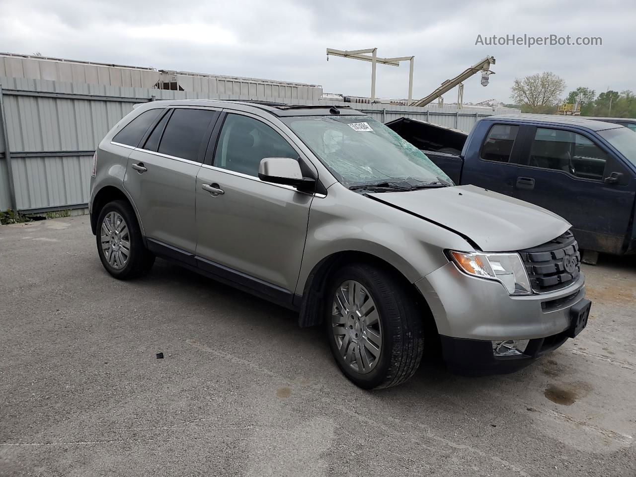 2008 Ford Edge Limited Silver vin: 2FMDK49C18BB42508