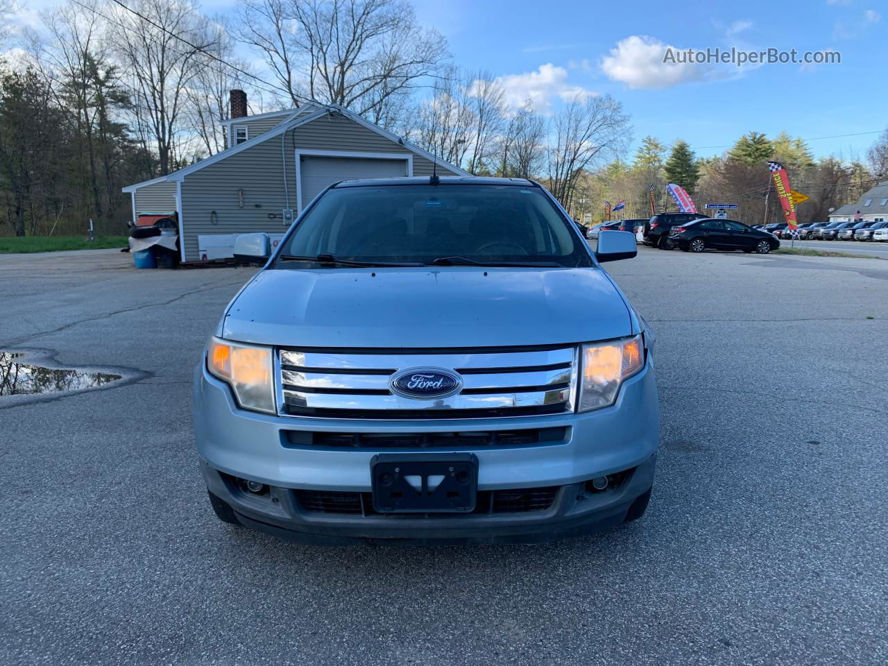 2008 Ford Edge Limited Silver vin: 2FMDK49C18BB49359