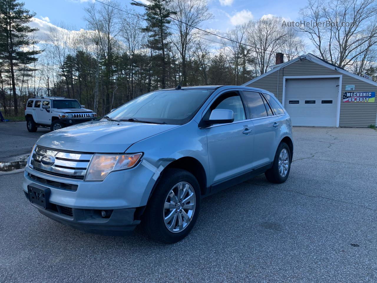 2008 Ford Edge Limited Silver vin: 2FMDK49C18BB49359