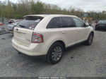 2008 Ford Edge Limited White vin: 2FMDK49C28BA01981