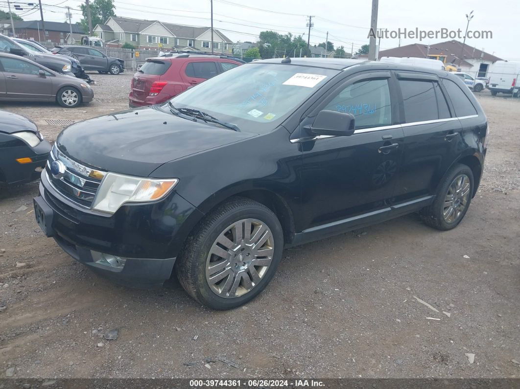 2008 Ford Edge Limited Black vin: 2FMDK49C28BA35953